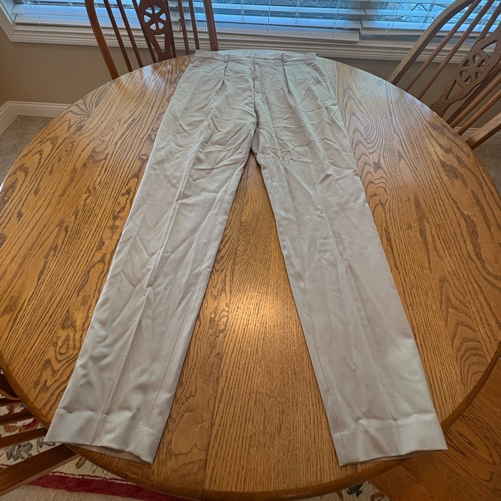 Theory Wool Blend Men's Pleated Dress Casual Pants size 32 EUC